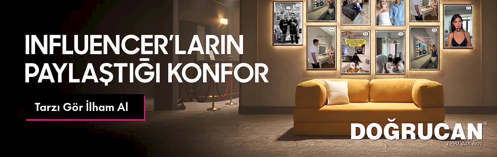 İnfluencer Kanepe Seçimi İnfluencer Kanepesi