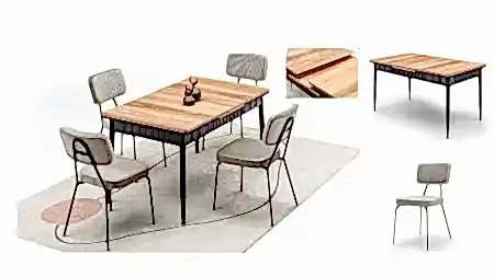 HİFA MASA SANDALYE SET