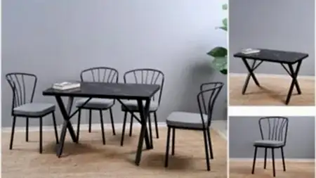 COZY MASA SANDALYE SET