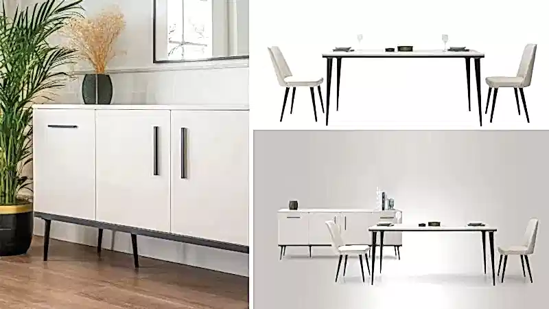 ALFA YEMEK ODASI VİZON KREM